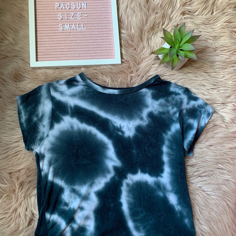 Blue Tie Dyed Shirt